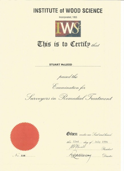 IWS - Surveyors in Remedial Treatment