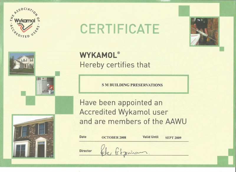 Wykamol - Accredited Wykamol User